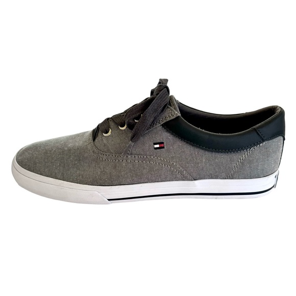 TOMMY HILFIGER • Boat Beach Peril 3 Flag Sneakers Summer Old School - Picture 2 of 8